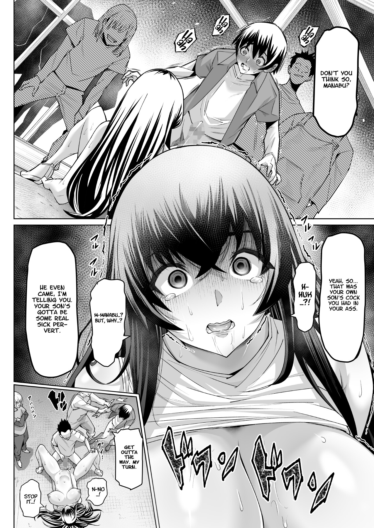 Hentai Manga Comic-Big breasted cow mom cuckold farm Mana Ushio 34 years old ~ Mother who was impregnated and kept as a livestock ~ 1-Read-28